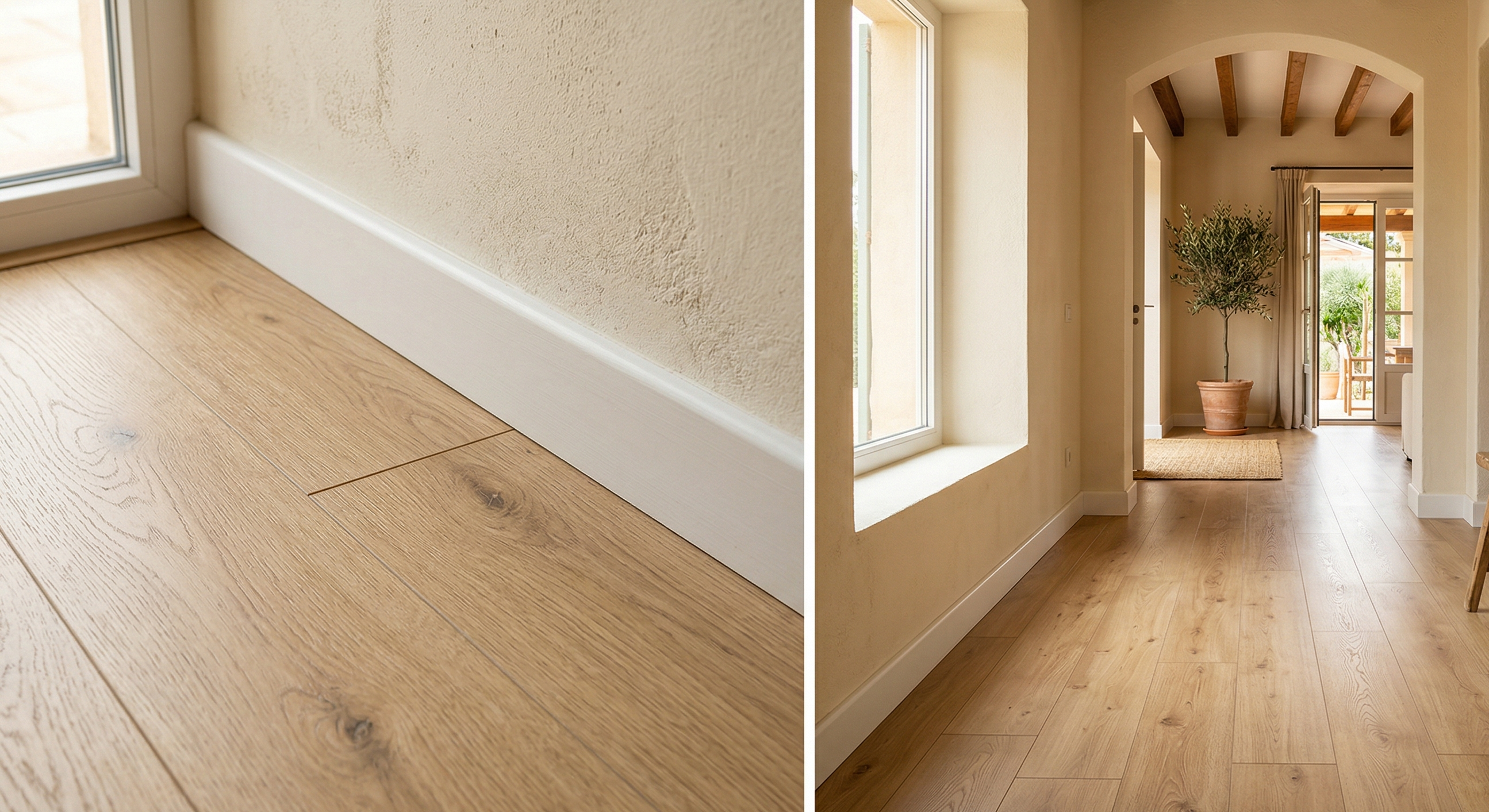 Instalación de suelo tarima roble en Valencia